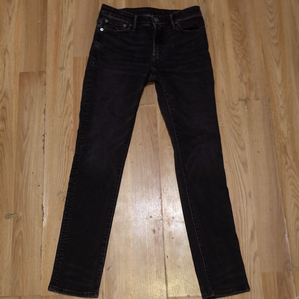 Male black American eagle jeans
